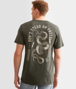 Graphic T-Shirts | Howitzer Freedom Defend T-Shirt Deep Depths