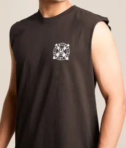 Tops | Howitzer Freedom Muscle Tank Top Vintage Black