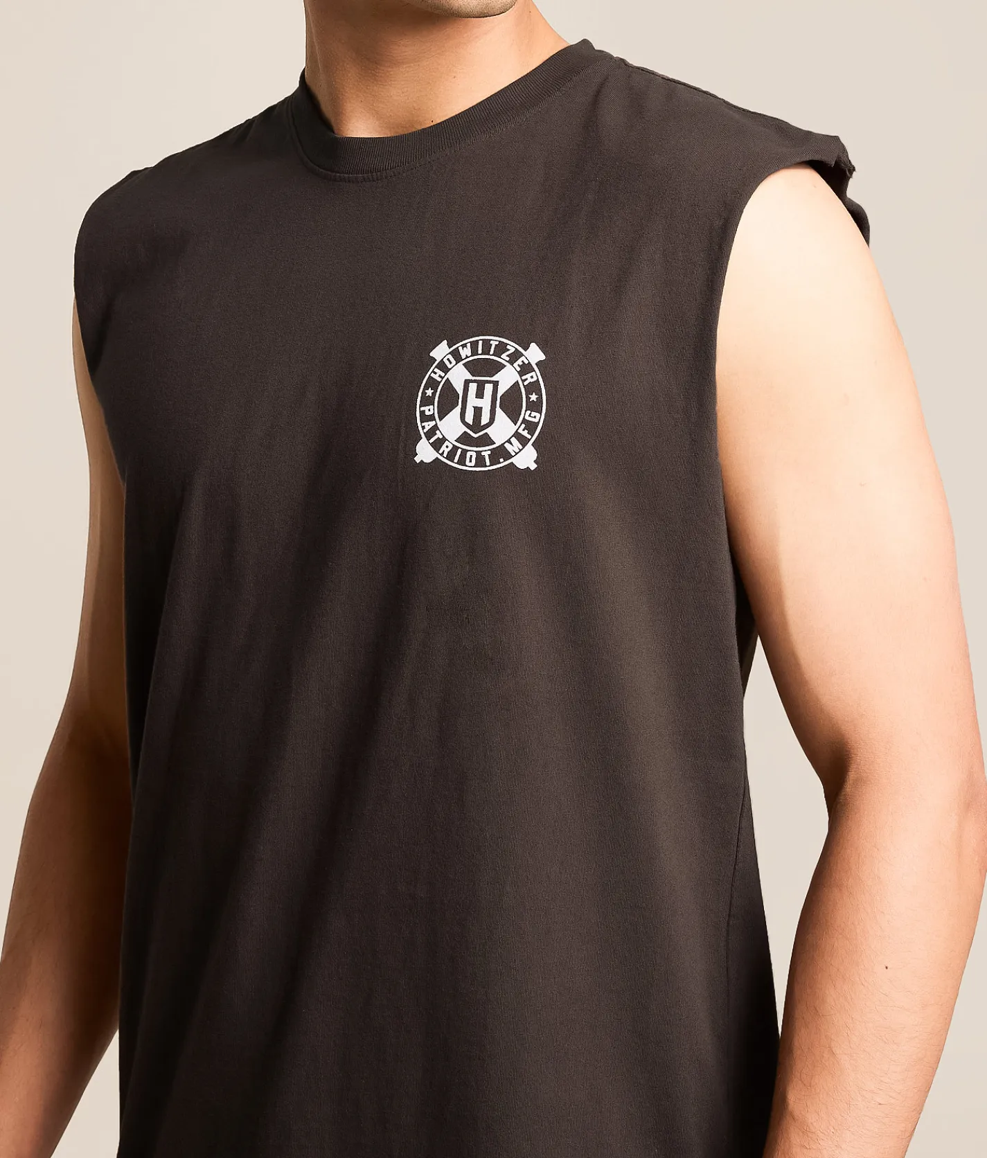 Tops | Howitzer Freedom Muscle Tank Top Vintage Black