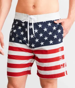 Howitzer Freedom Stretch Boardshort White Clearance