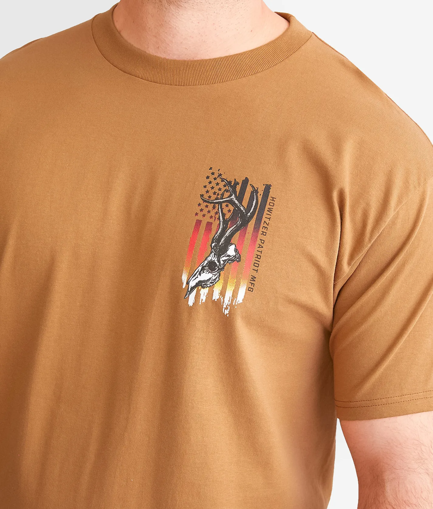 Howitzer Freedom Trail T-Shirt Brown Sugar Clearance