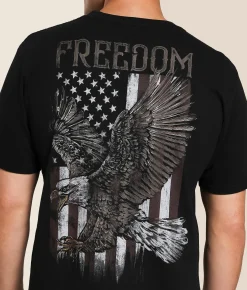 Howitzer Freedom T-Shirt Black Outlet
