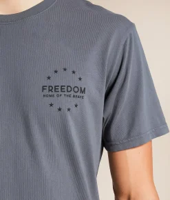 Tops|Graphic T-Shirts | Howitzer Freedom T-Shirt Turbulence