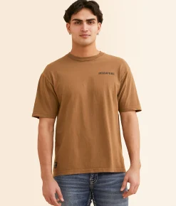 Graphic T-Shirts | Howitzer Freedom Union T-Shirt Timberwolf