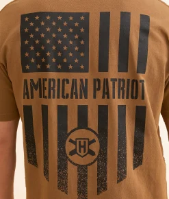 Graphic T-Shirts | Howitzer Freedom Union T-Shirt Timberwolf