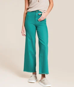 Bottoms | Billabong Free Fall Wide Leg Pant Evergreen
