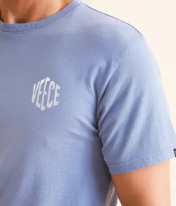 Graphic T-Shirts | Veece Free Form T-Shirt Ash Blue