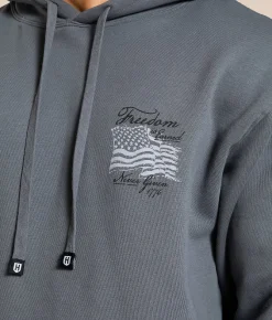 Tops | Howitzer Free 76 Hooded Sweatshirt Turbulance