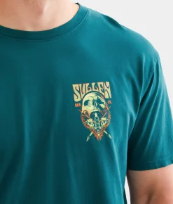 Graphic T-Shirts | Sullen Free Mind T-Shirt Atlantic Deep