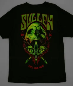 Graphic T-Shirts | Sullen Free Mind T-Shirt Atlantic Deep