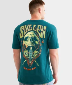 Graphic T-Shirts | Sullen Free Mind T-Shirt Atlantic Deep