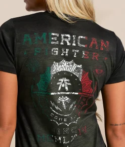Tops | American Fighter Freemont T-Shirt Black Military Green