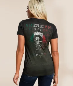 Tops | American Fighter Freemont T-Shirt Black Military Green