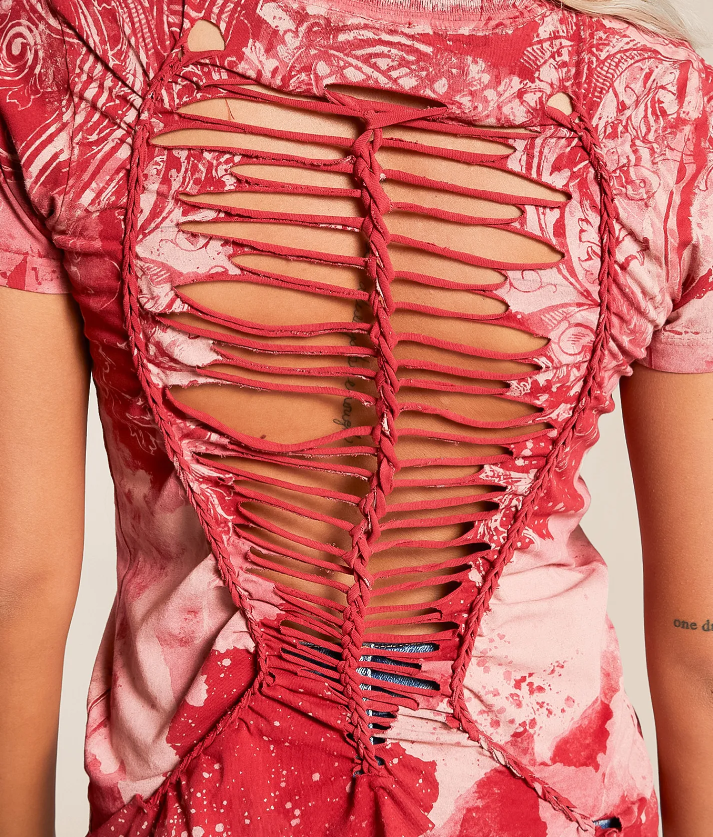 Tops | Affliction Free T-Shirt Cranberry