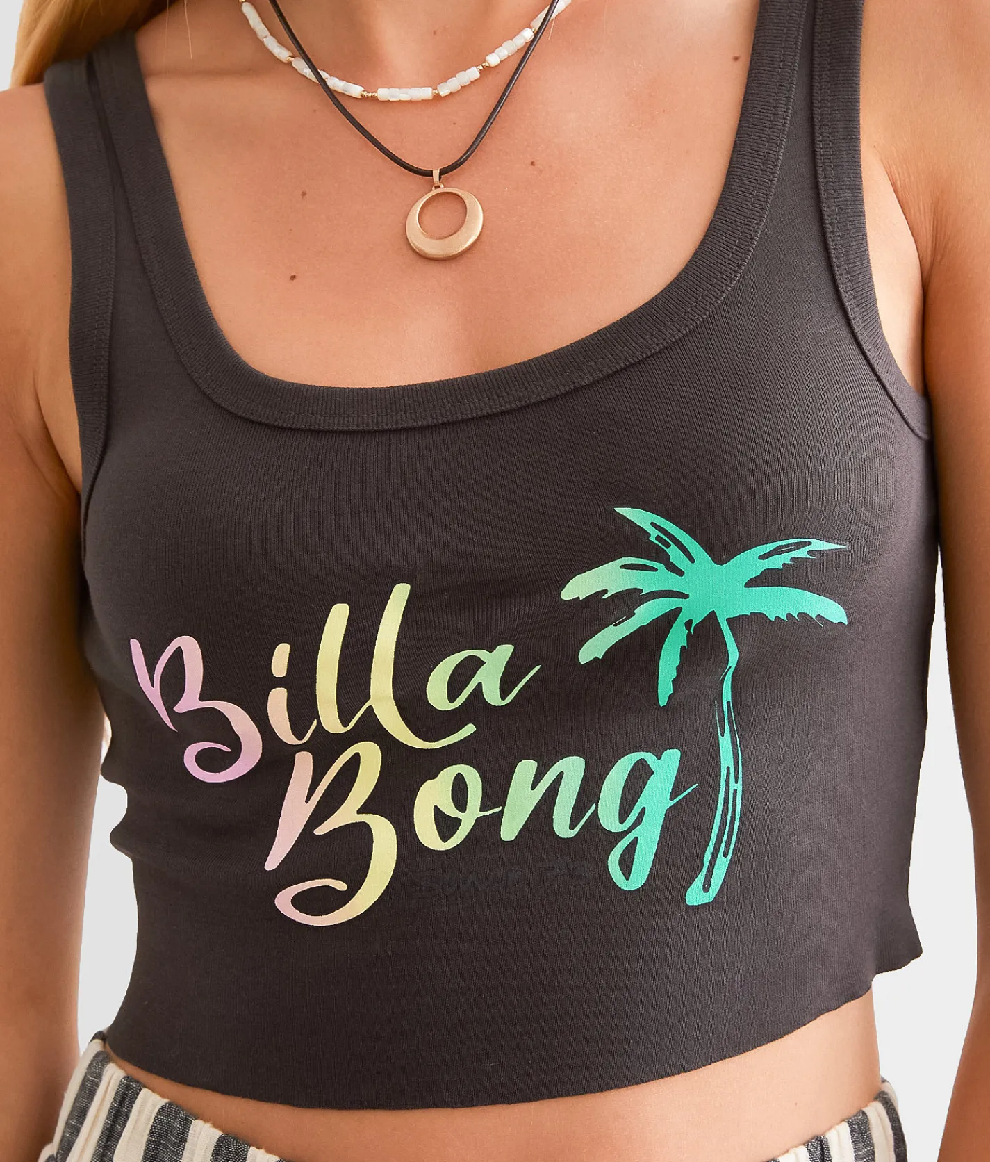 Tops | Billabong Fresh Squeezed Tank Top Off Black