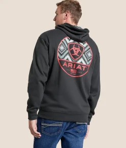 Ariat Frontier Circle Hooded Sweatshirt Phantom Sale