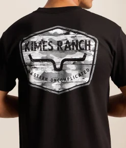 Tops|Graphic T-Shirts | Kimes Ranch Front N Center T-Shirt Black