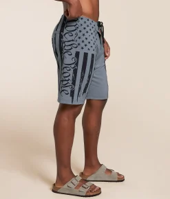 Bottoms | Howitzer Frostbite Stretch Boardshort Light Blue