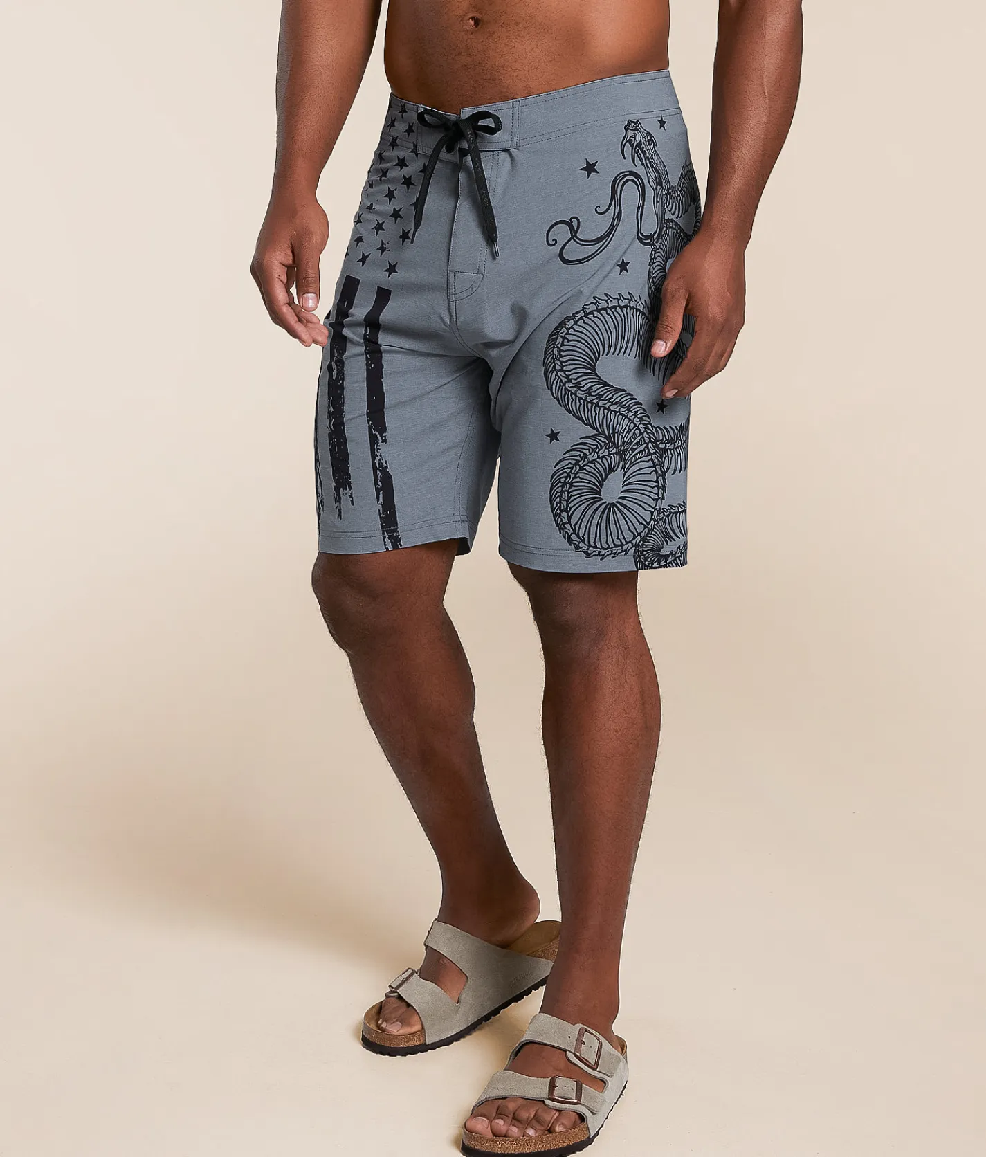 Howitzer Frostbite Stretch Boardshort Light Blue Outlet