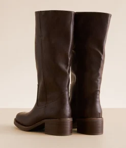 Shoes | Frye and Co. Miranda Wide Calf Boot Dk Brown