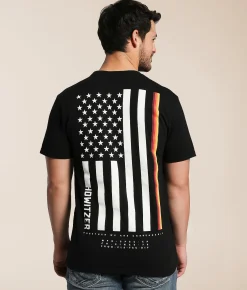 Howitzer Fueled T-Shirt Black Hot