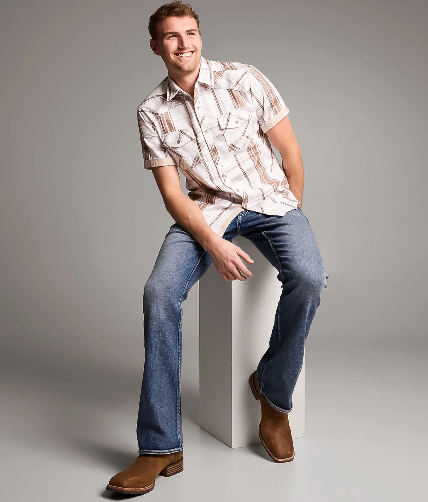 BKE Fulton Boot Stretch Jean Borneo Discount