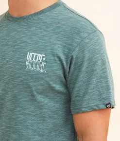 Veece Fun House T-Shirt Silver Pine Scarab