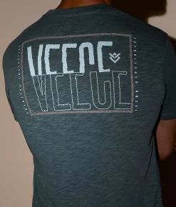 Veece Fun House T-Shirt Silver Pine Scarab