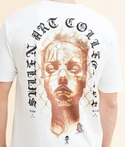 Graphic T-Shirts | Sullen Future Feminine T-Shirt Antique White