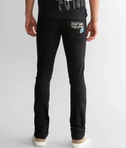 First Row® Future Straight Stretch Jean Black Best