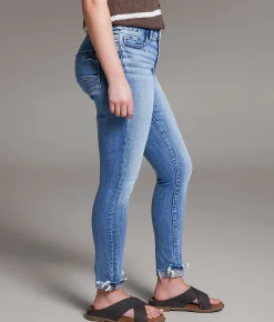 BKE Gabby Ankle Skinny Stretch Jean Pomeroy Hot