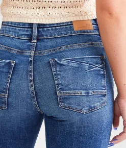 BKE Gabby Ankle Skinny Stretch Jean Balcom 6 Outlet