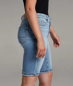BKE Gabby Bermuda Stretch Cuffed Short Kilgore 2 Sale