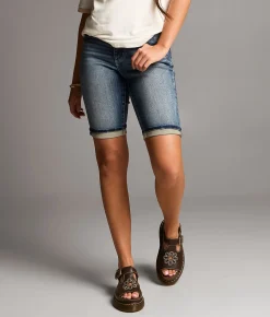 BKE Gabby Bermuda Stretch Short Larsen 6 New