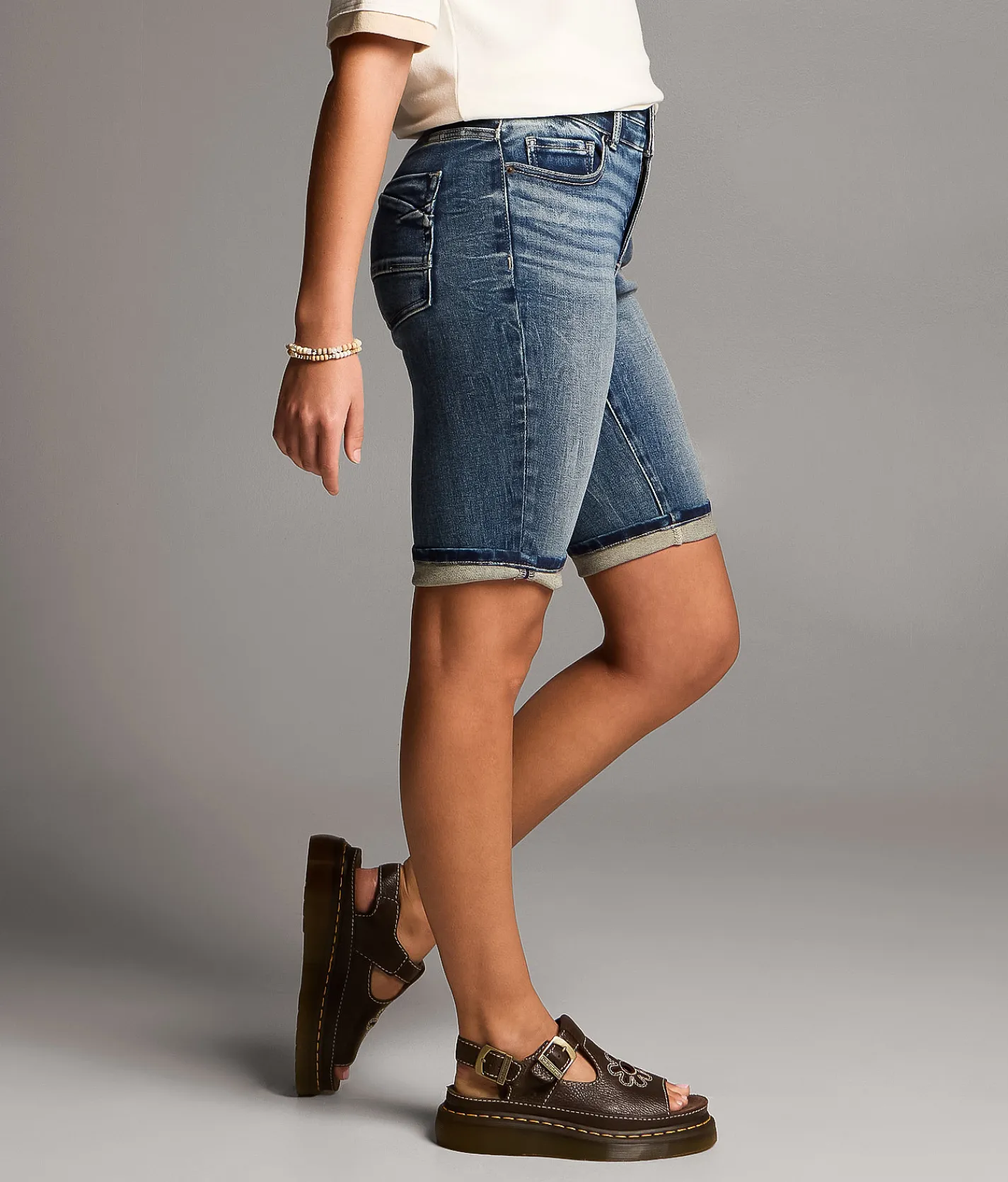 Bottoms | BKE Gabby Bermuda Stretch Short Larsen 6