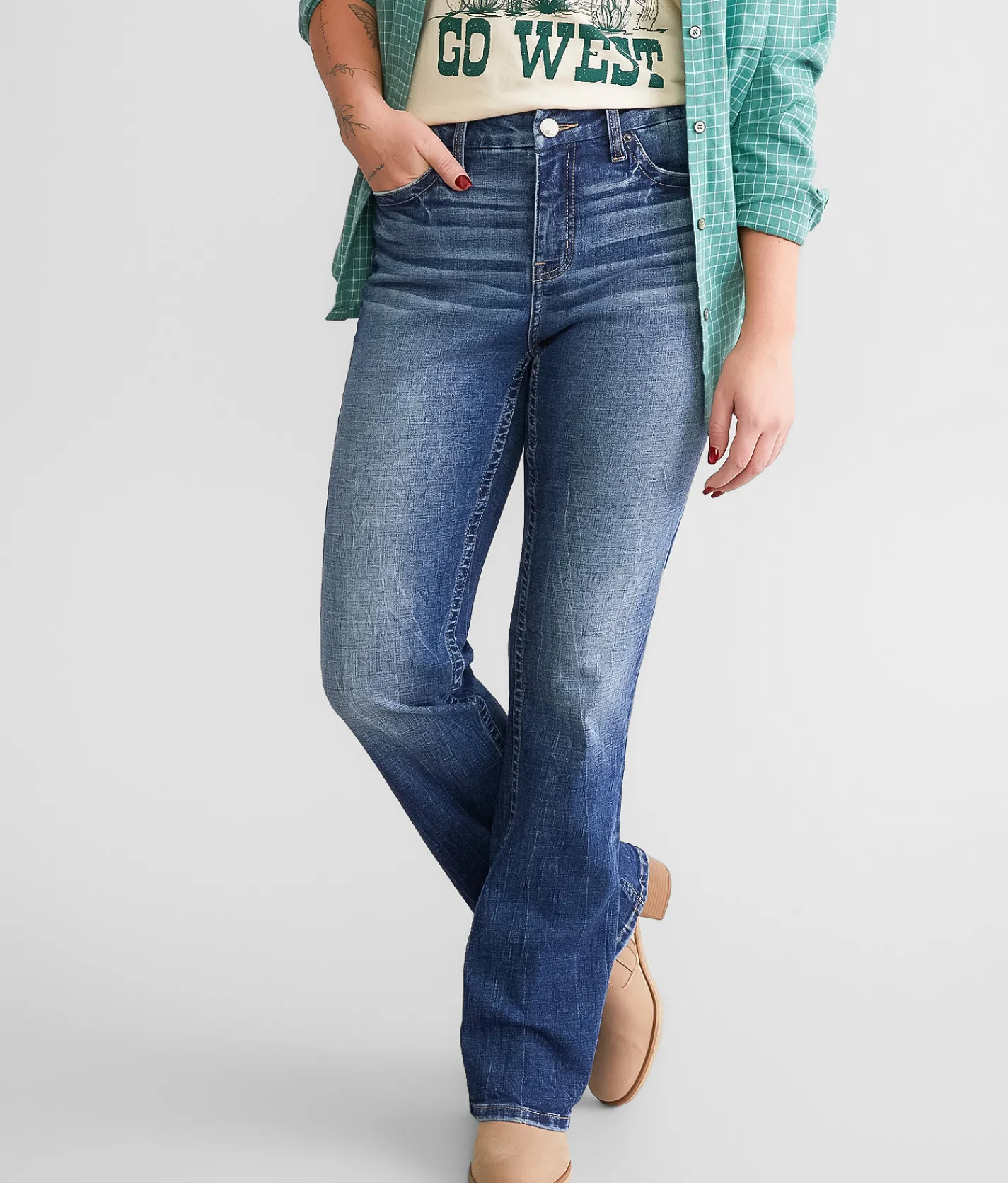 BKE Gabby Boot Stretch Jean Roles