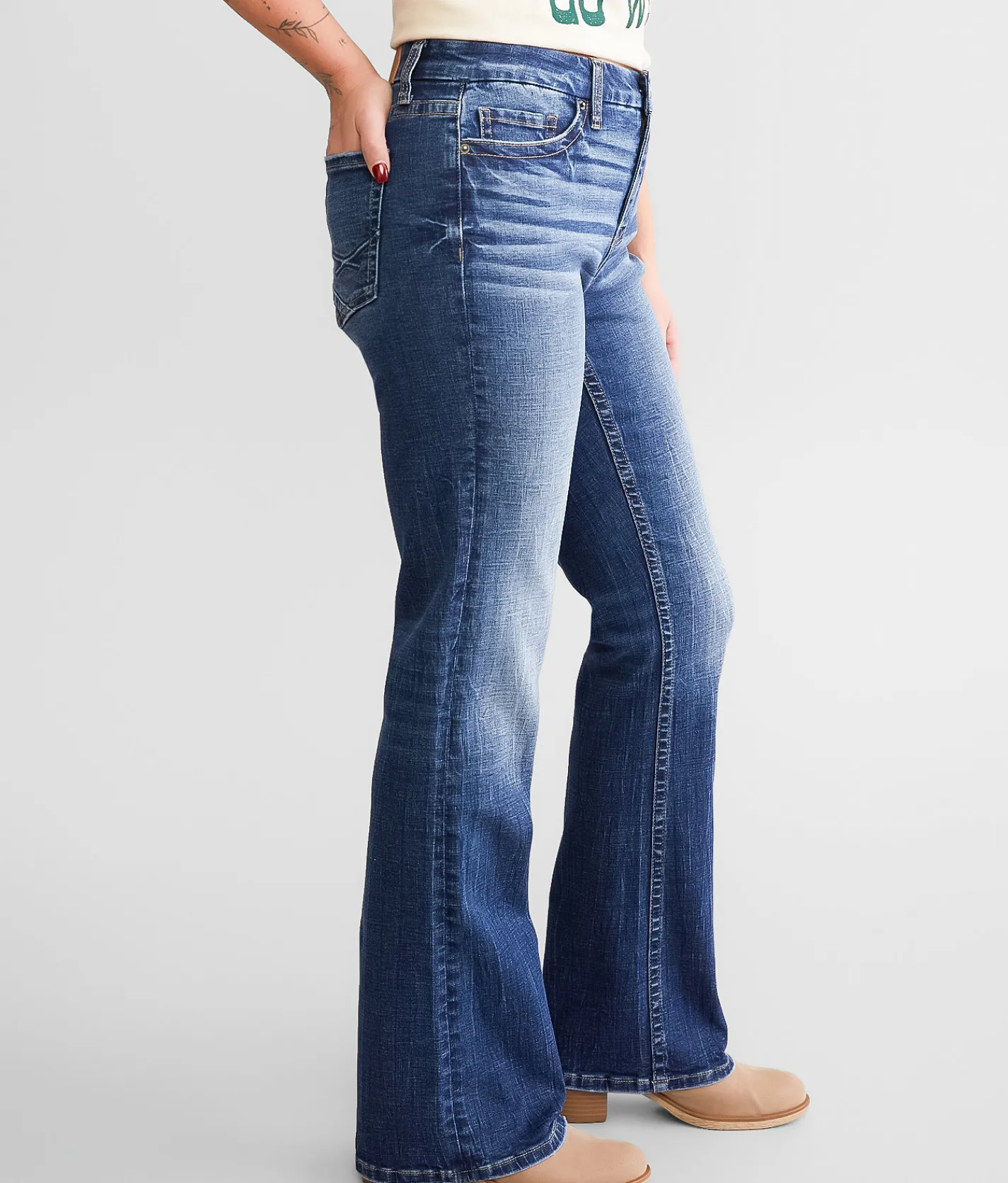 BKE Gabby Boot Stretch Jean Roles