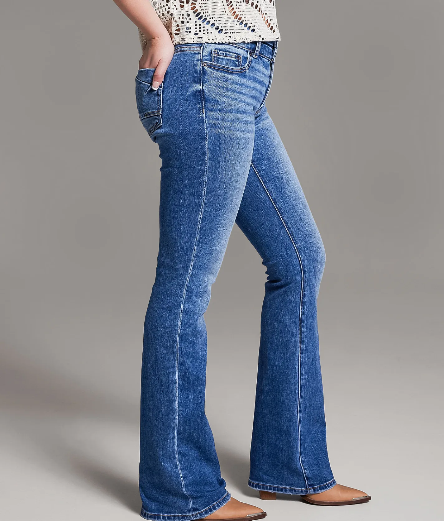 BKE Gabby Boot Stretch Jean Dial Discount
