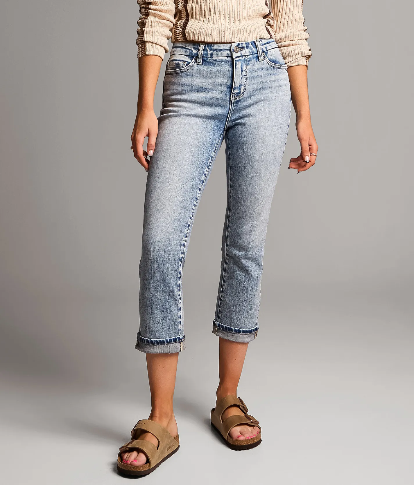 Jeans|Bottoms | BKE Gabby Capri Stretch Jean Rooney 6