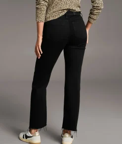 Jeans|Bottoms | BKE Gabby Cropped Straight Stretch Jean Black