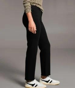 Jeans|Bottoms | BKE Gabby Cropped Straight Stretch Jean Black
