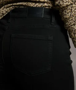 Jeans|Bottoms | BKE Gabby Cropped Straight Stretch Jean Black