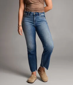 Jeans|Bottoms | BKE Gabby Cropped Straight Stretch Jean Velez 10