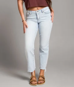 Jeans|Bke Jeans | BKE Gabby Cropped Straight Stretch Jean Kerker 11