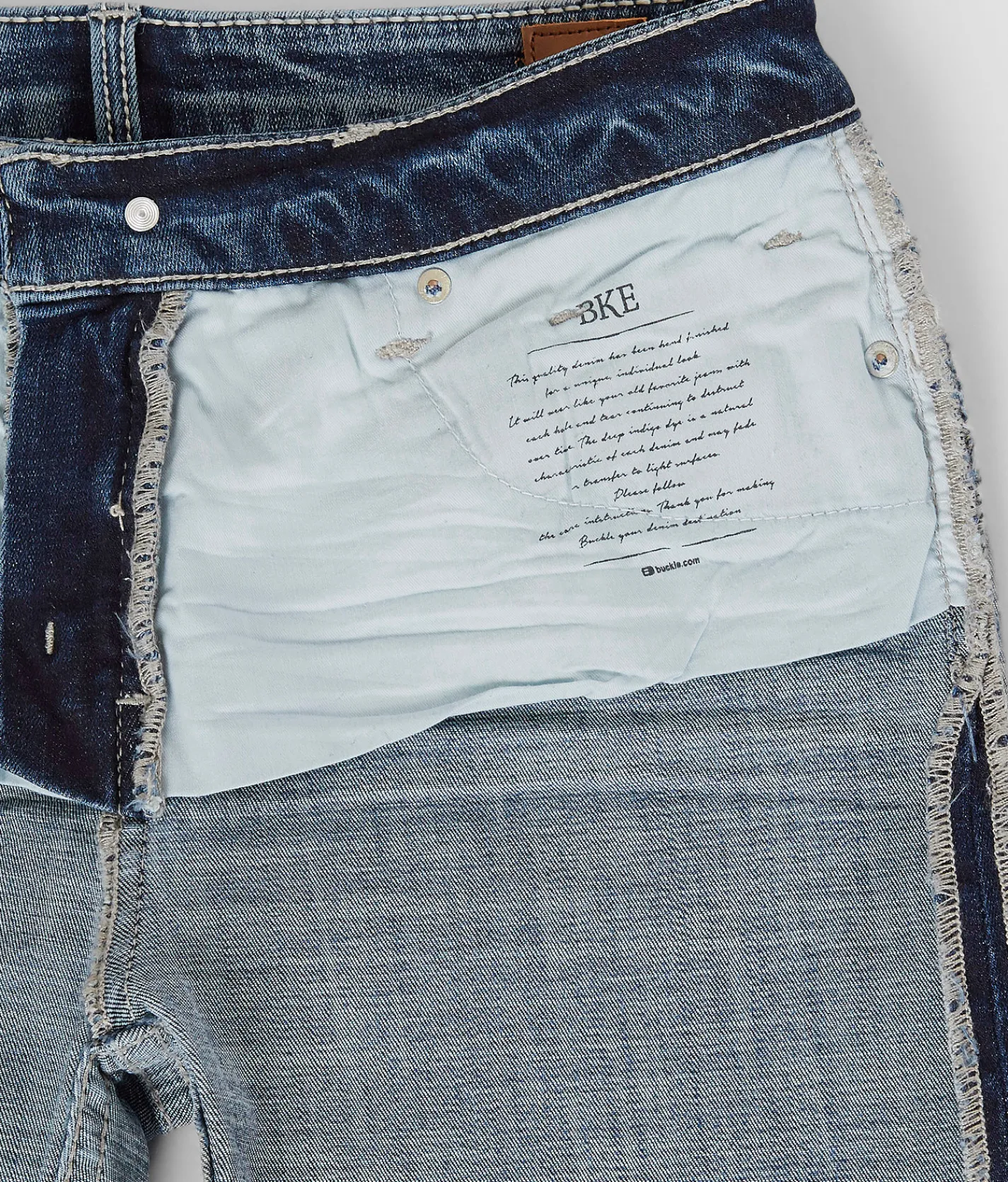BKE Gabby Cuffed Stretch Capri Jean Galvan 2 Outlet