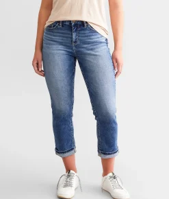 Jeans|Bottoms | BKE Gabby Cuffed Stretch Capri Jean Torrice 4