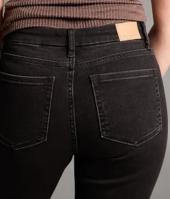 Jeans|Bke Jeans | BKE Gabby High Rise Trouser Stretch Jean Washed Black
