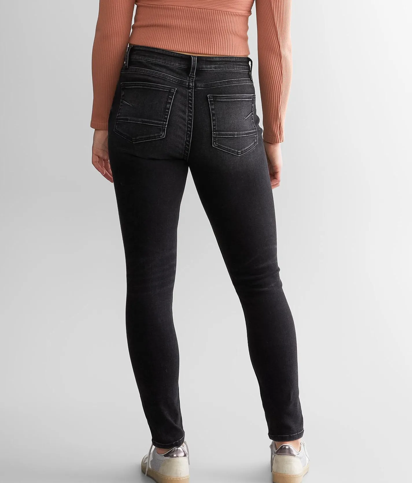 Jeans|Bottoms | BKE Gabby Skinny Stretch Jean Washed Black