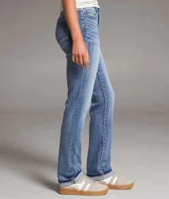Jeans|Bottoms | BKE Gabby Straight Stretch Cuffed Jean Mowder 3