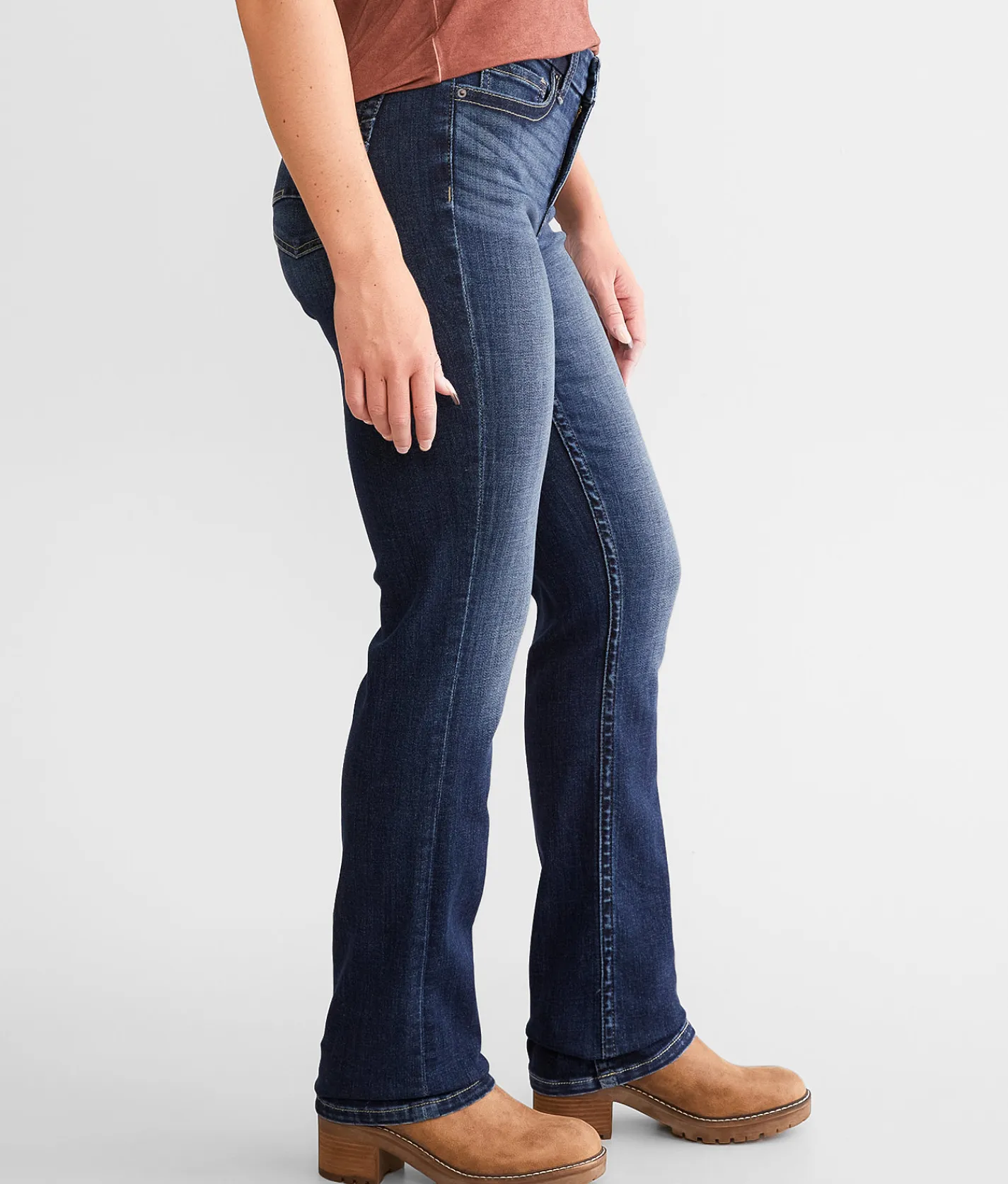 Jeans|Bottoms | BKE Gabby Straight Stretch Jean Rocha